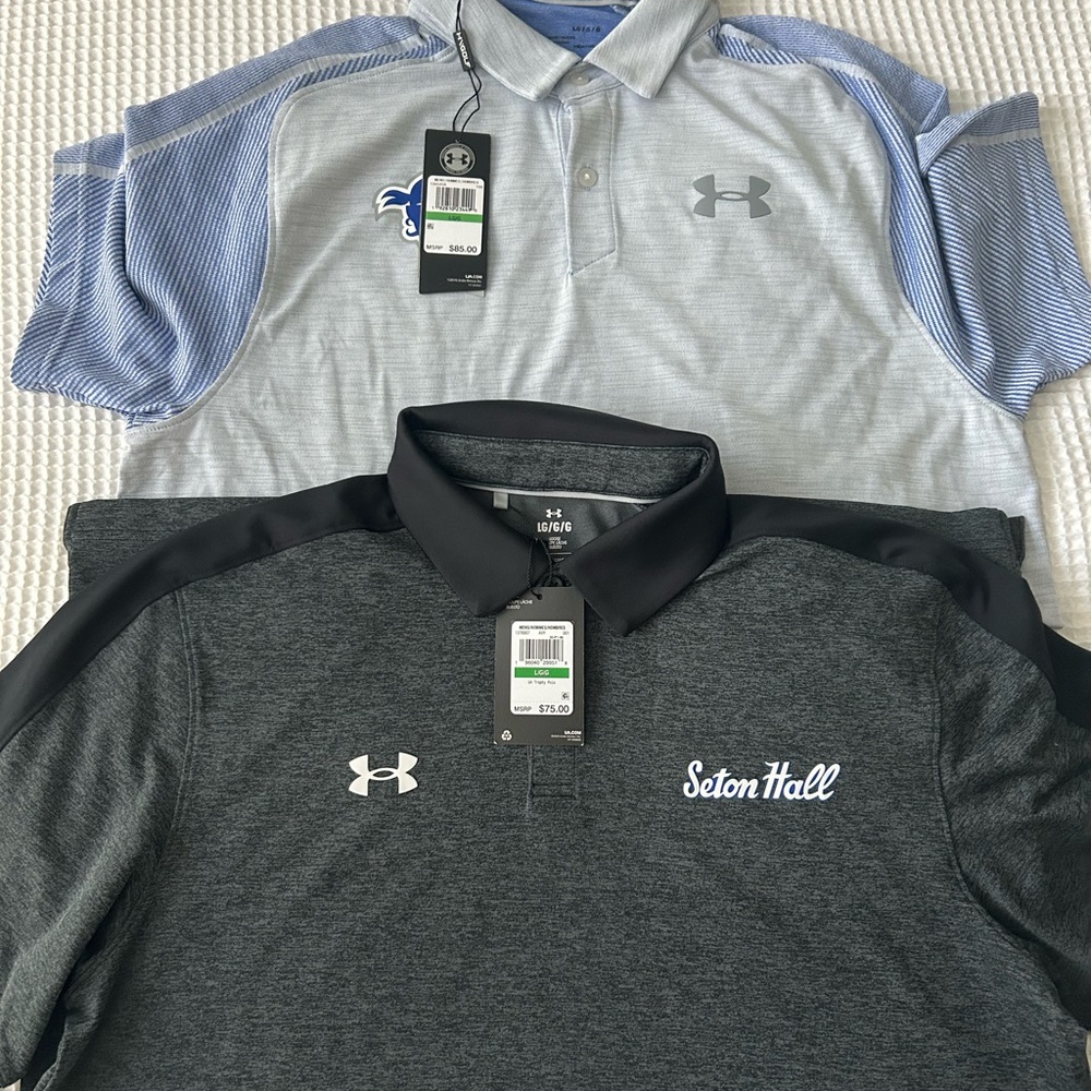 Under Armour Men's Polo Shirt - Seton Hall *New w/ tags*